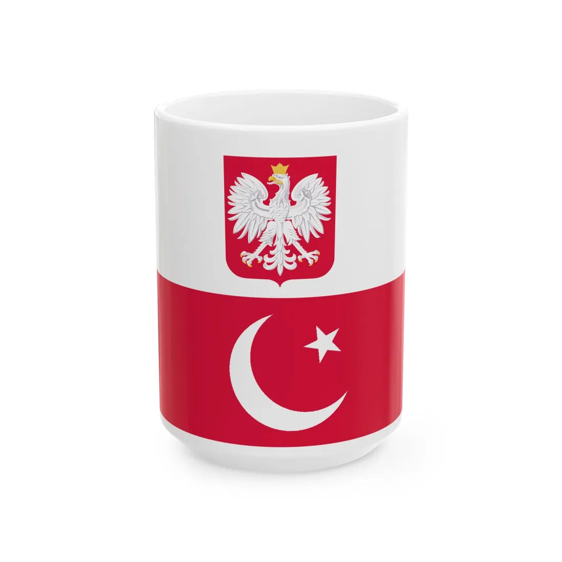Poland Tatars (Poland) White Coffee Mug 15oz - Go Mug Yourself