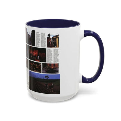 Poland - The Face and Faith 1 (1982) (Map) Accent Coffee Mug - Go Mug Yourself