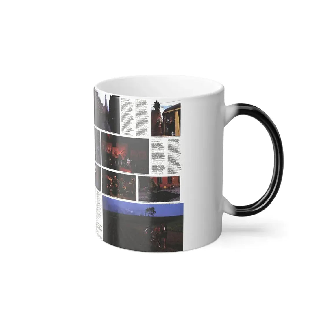 Poland - The Face and Faith 1 (1982) (Map) Color Changing Mug 11oz - Go Mug Yourself