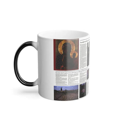 Poland - The Face and Faith 2 (1982) (Map) Color Changing Mug 11oz - Go Mug Yourself