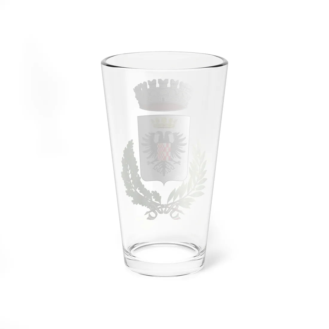 Polesine Zibello-Stemma (Italy) (Coat of Arms) Pint Glass 16oz - Go Mug Yourself