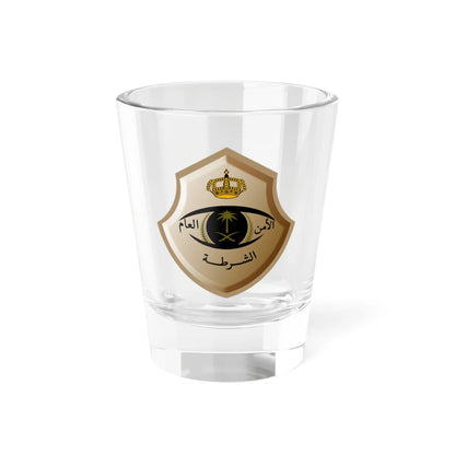 Police of Saudi Arabia (Saudi Arabia) (Coat of Arms) Shot Glass 1.5oz 1.5oz - Go Mug Yourself