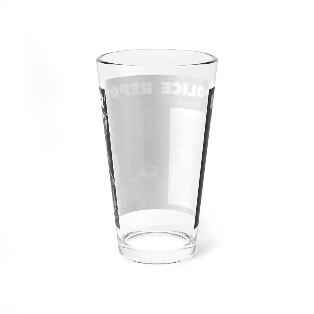 Police Reporter, Expose Detective, January 1959 (Magazine Illustration) Pint Glass 16oz - Go Mug Yourself