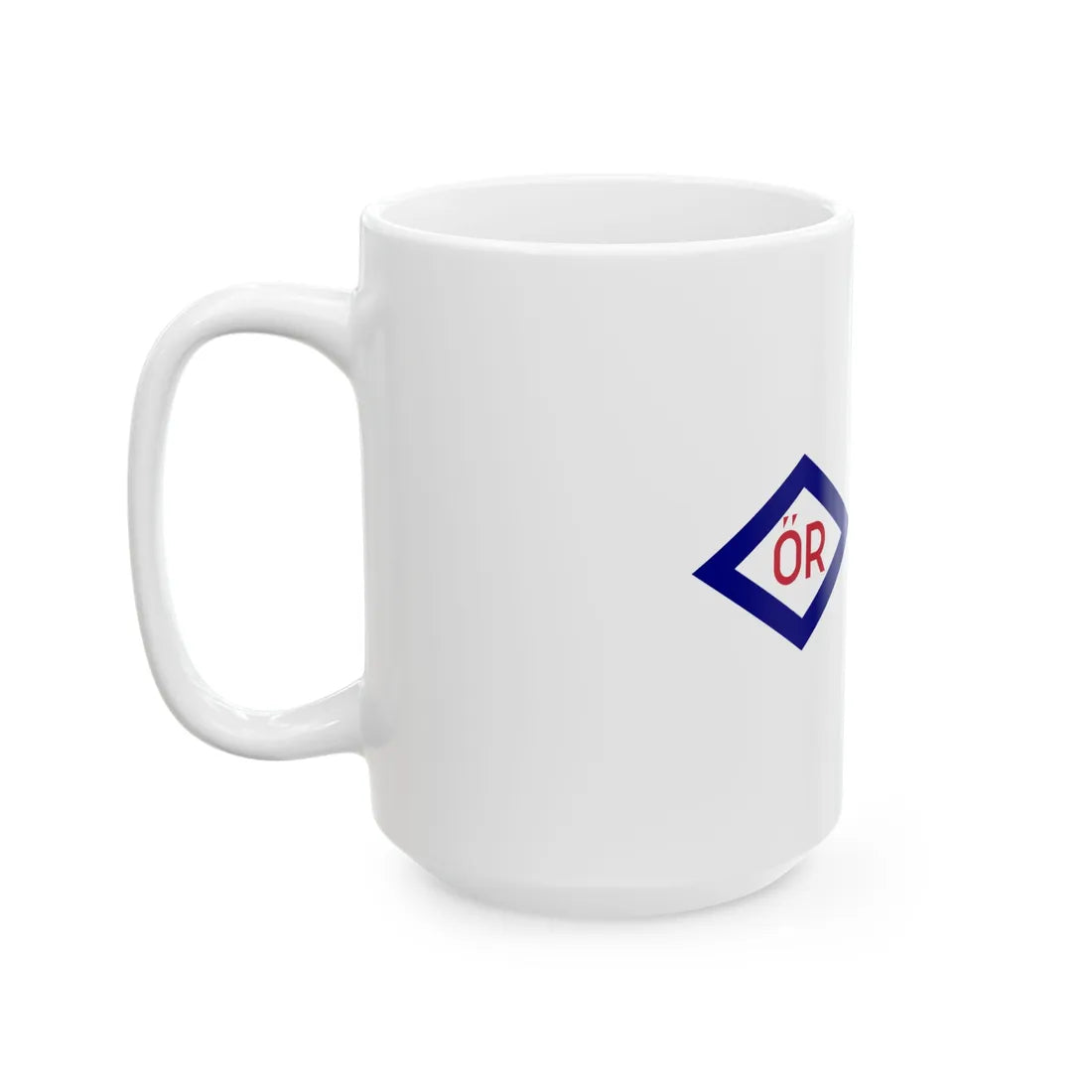 Police volunteer pennant Hungarian Peoples Republic (Hungary) White Coffee Mug - Go Mug Yourself