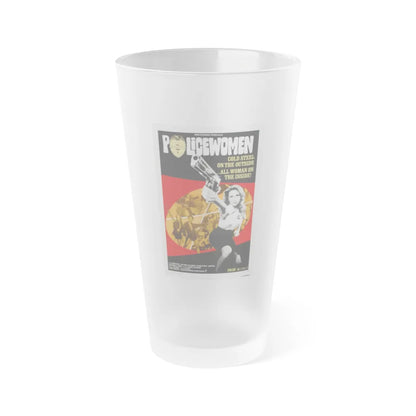 POLICEWOMAN 1974 Movie Poster - Frosted Pint Glass 16oz-16oz-Frosted-Go Mug Yourself