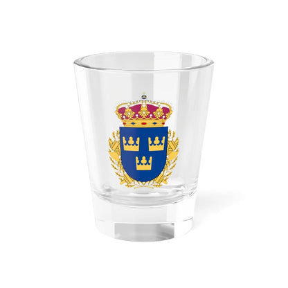 Polisen vapen (Sweden) (Coat of Arms) Shot Glass 1.5oz 1.5oz - Go Mug Yourself