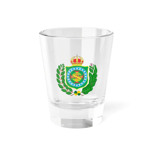 Polish Heraldic shield 1889 Brazil (Brazil) (Coat of Arms) Shot Glass 1.5oz 1.5oz - Go Mug Yourself