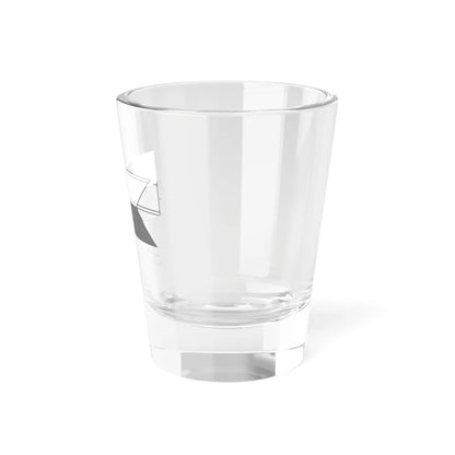 Polish naval ensign construction sheet (Poland) Shot Glass 1.5oz - Go Mug Yourself