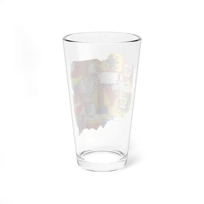 Polish Voivodeships flagmap (Poland) Pint Glass 16oz - Go Mug Yourself