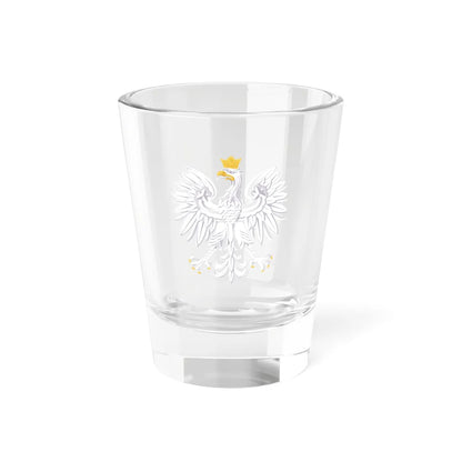 Polish White Eagle 1927-1939 (Poland) (Coat of Arms) Shot Glass 1.5oz 1.5oz - Go Mug Yourself