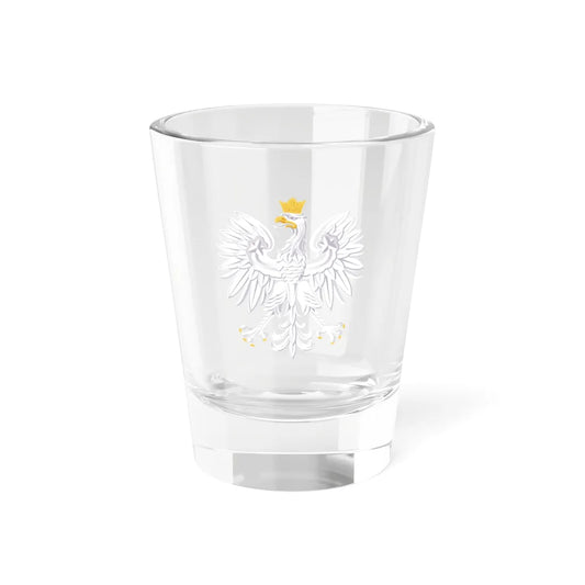 Polish White Eagle 1927-1939 (Poland) (Coat of Arms) Shot Glass 1.5oz 1.5oz - Go Mug Yourself