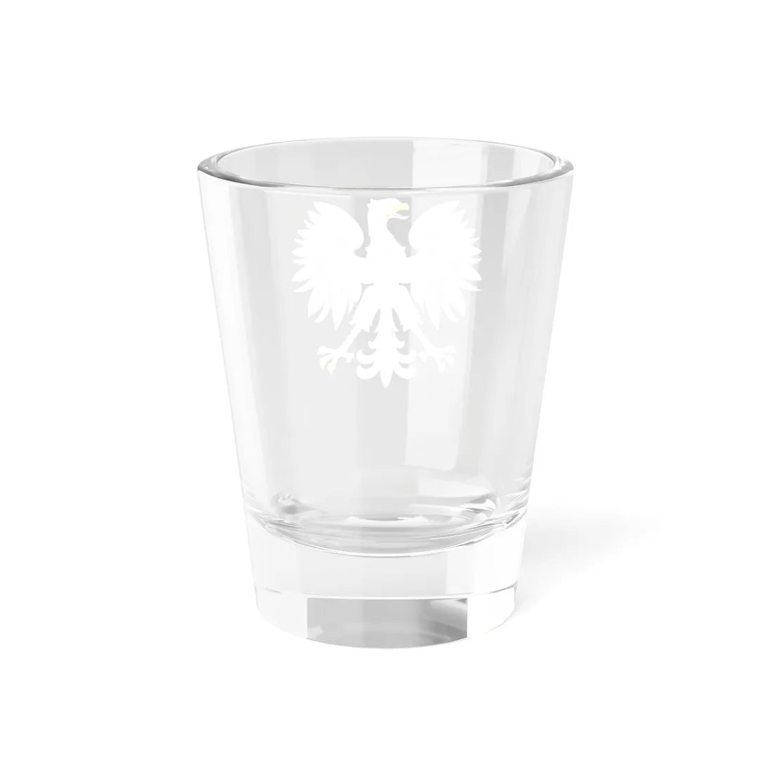 Polish White Eagle 1955-1980 (Poland) (Coat of Arms) Shot Glass 1.5oz - Go Mug Yourself