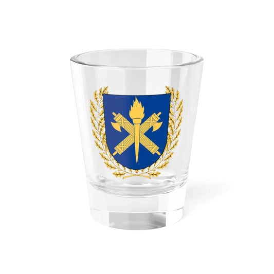 Polisstudenterna vapen (Sweden) (Coat of Arms) Shot Glass 1.5oz 1.5oz - Go Mug Yourself