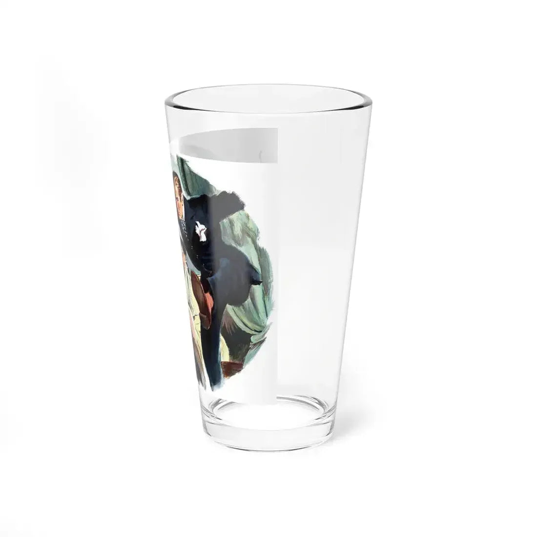 Politico, Story Illustration (Saturday Evening Post, c. 1950s) (Magazine Illustration) Pint Glass 16oz - Go Mug Yourself