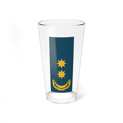Polkovnik leytenant AzDSX (Azerbaijan) (Military Rank) Pint Glass 16oz 16oz - Go Mug Yourself