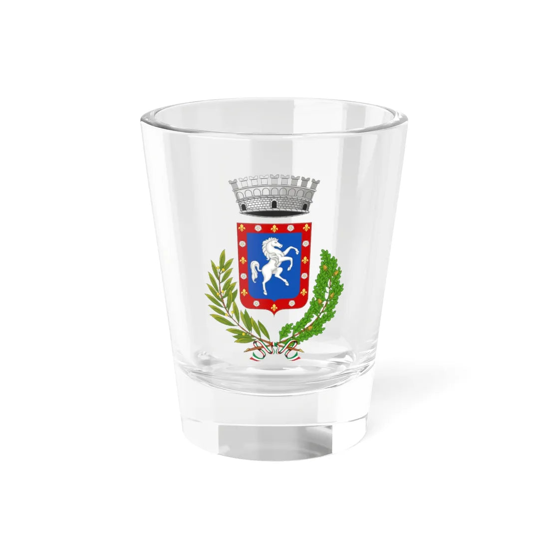 Pollein-Stemma (Italy) (Coat of Arms) Shot Glass 1.5oz 1.5oz - Go Mug Yourself