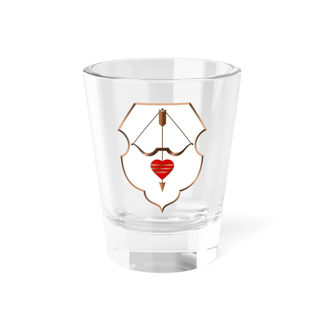 Poltava coa 1646 (Ukraine) (Coat of Arms) Shot Glass 1.5oz 1.5oz - Go Mug Yourself