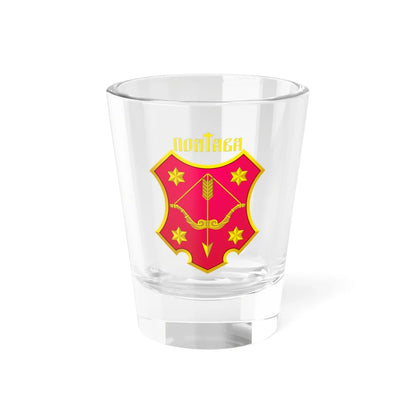 Poltava coat (Ukraine) (Coat of Arms) Shot Glass 1.5oz 1.5oz - Go Mug Yourself