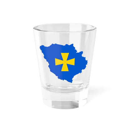 Poltava geo stub (Ukraine) Shot Glass 1.5oz 1.5oz - Go Mug Yourself