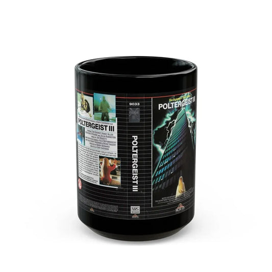 POLTERGEIST 3 (VHS COVER) - Black Coffee Mug 15oz - Go Mug Yourself