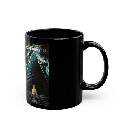 POLTERGEIST 3 (VHS COVER) - Black Coffee Mug-Go Mug Yourself