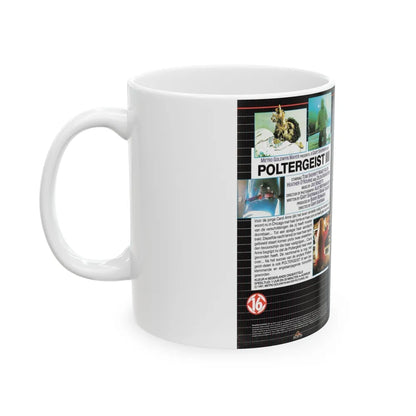 POLTERGEIST 3 (VHS COVER) - White Coffee Mug-Go Mug Yourself