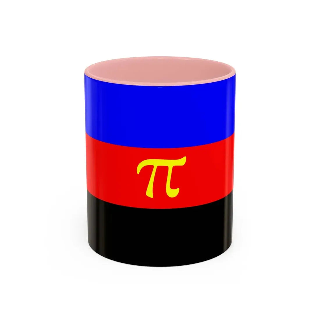 Polyamory Pride Flag - Accent Coffee Mug 11oz Pink - Go Mug Yourself