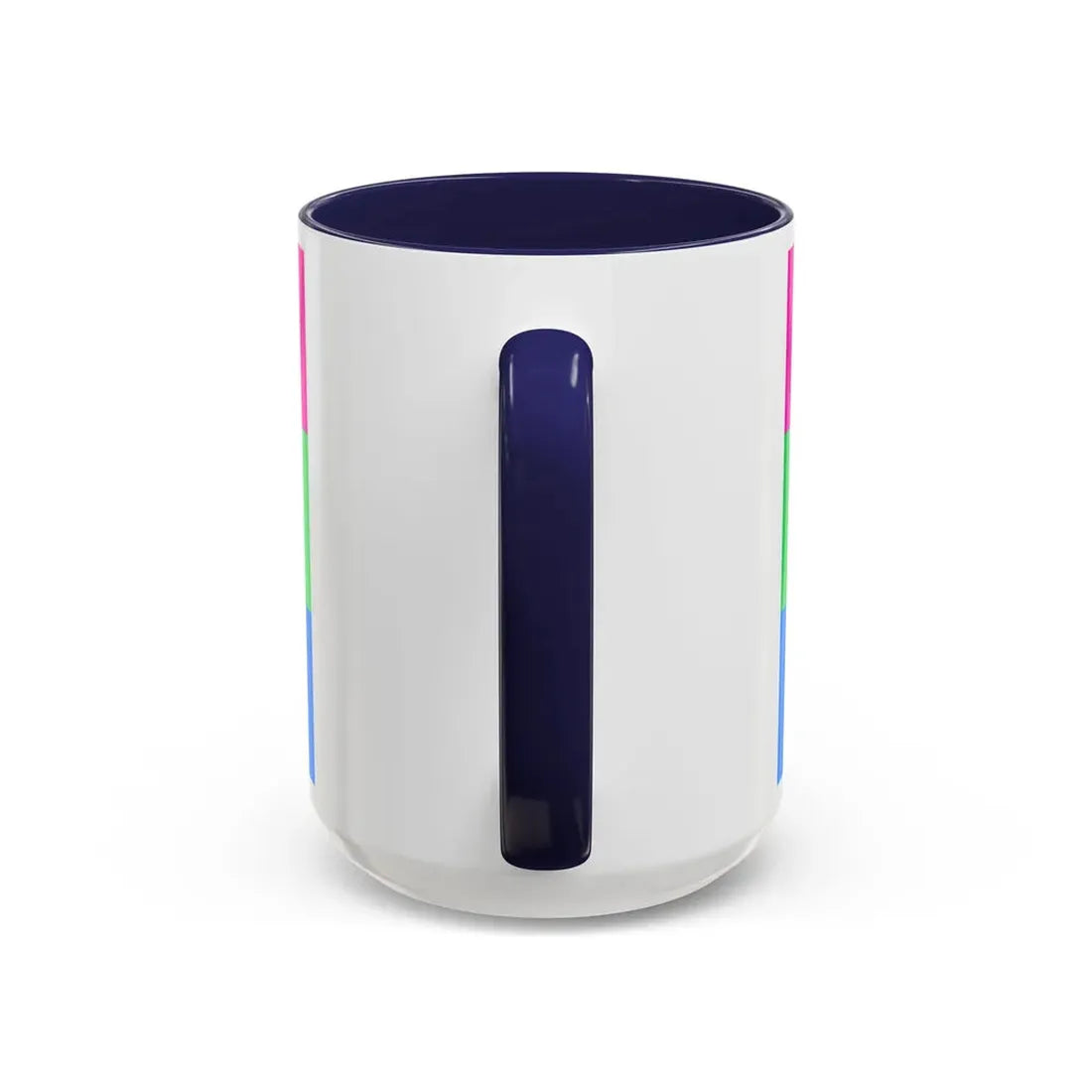 Polysexuality Pride Flag - Accent Coffee Mug - Go Mug Yourself