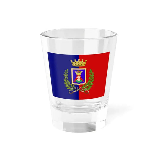 Pomezia-Bandiera (Italy) Shot Glass 1.5oz 1.5oz - Go Mug Yourself