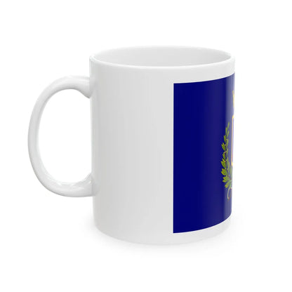 Pomezia-Bandiera (Italy) White Coffee Mug - Go Mug Yourself