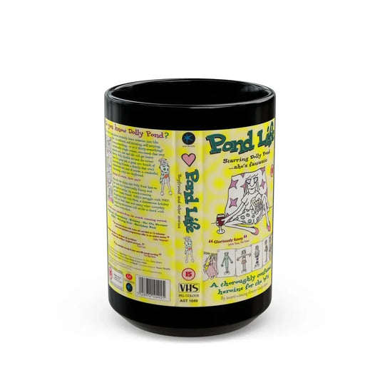 POND LIFE (VHS COVER) - Black Coffee Mug 15oz - Go Mug Yourself