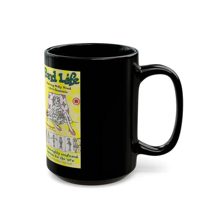 POND LIFE (VHS COVER) - Black Coffee Mug-Go Mug Yourself