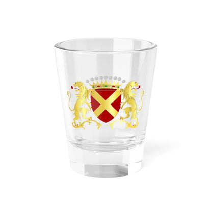 Pont-à-Celles wapen (Belgium) (Coat of Arms) Shot Glass 1.5oz 1.5oz - Go Mug Yourself