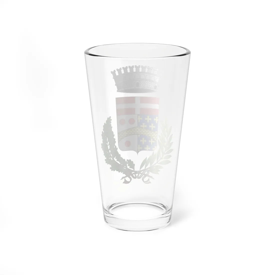 Pontboset-Stemma (Italy) (Coat of Arms) Pint Glass 16oz - Go Mug Yourself