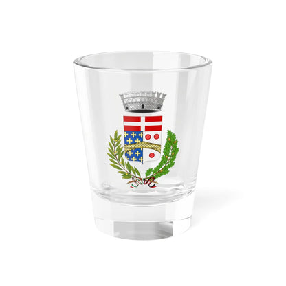 Pontboset-Stemma (Italy) (Coat of Arms) Shot Glass 1.5oz 1.5oz - Go Mug Yourself