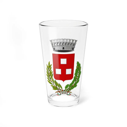 Pontenure-Stemma (Italy) (Coat of Arms) Pint Glass 16oz 16oz - Go Mug Yourself