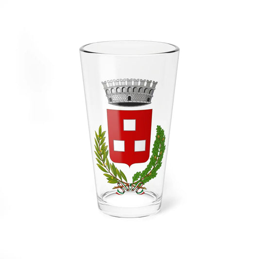 Pontenure-Stemma (Italy) (Coat of Arms) Pint Glass 16oz 16oz - Go Mug Yourself