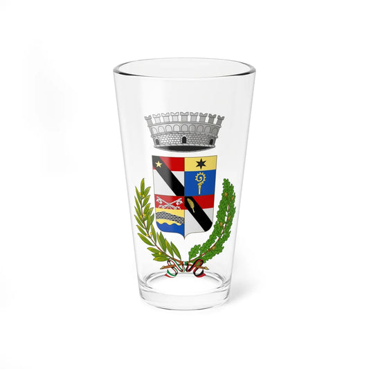 Pontey-Stemma (Italy) (Coat of Arms) Pint Glass 16oz 16oz - Go Mug Yourself