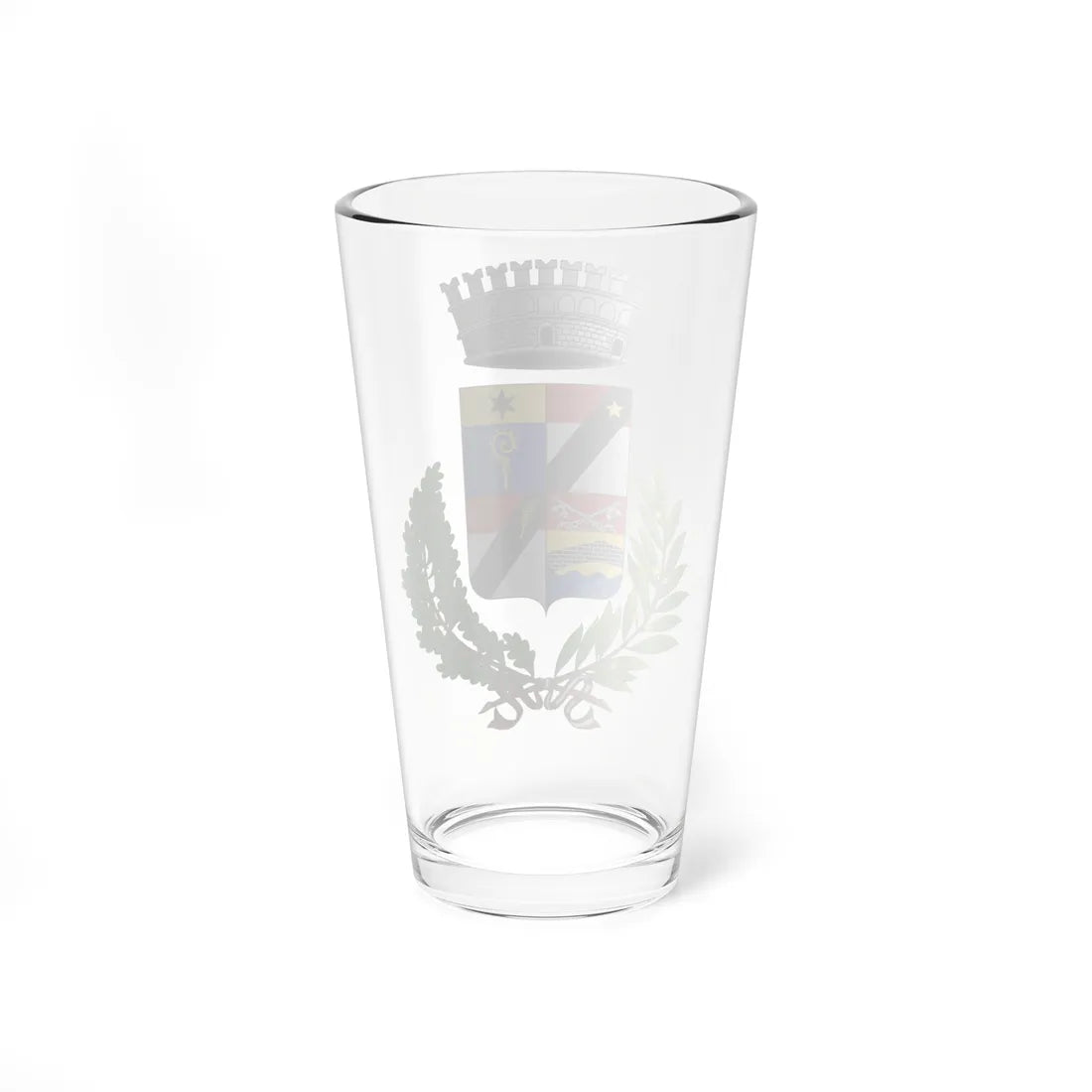 Pontey-Stemma (Italy) (Coat of Arms) Pint Glass 16oz - Go Mug Yourself
