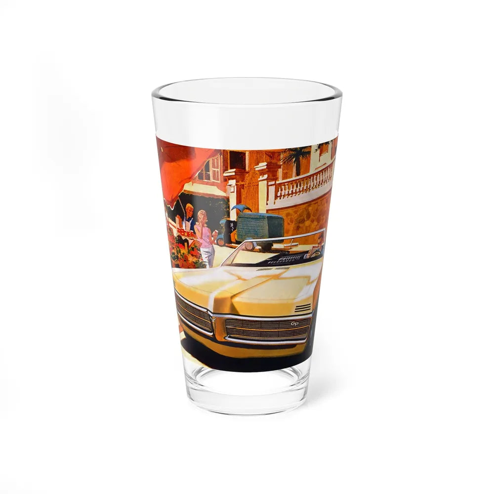 Pontiac advertisement (Magazine Illustration) Pint Glass 16oz-16oz-Go Mug Yourself