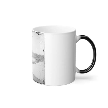 Pontoon Bridge Across the James River-2 (U.S. Civil War) Color Changing Coffee Mug 11oz-Go Mug Yourself