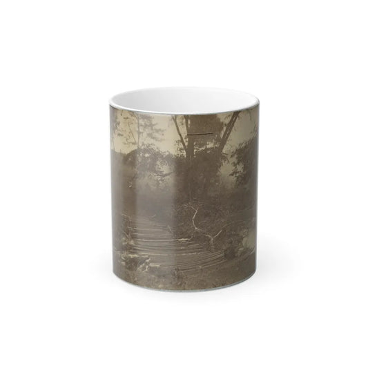 Pontoon Bridge (U.S. Civil War) Color Changing Coffee Mug 11oz-11oz-Go Mug Yourself
