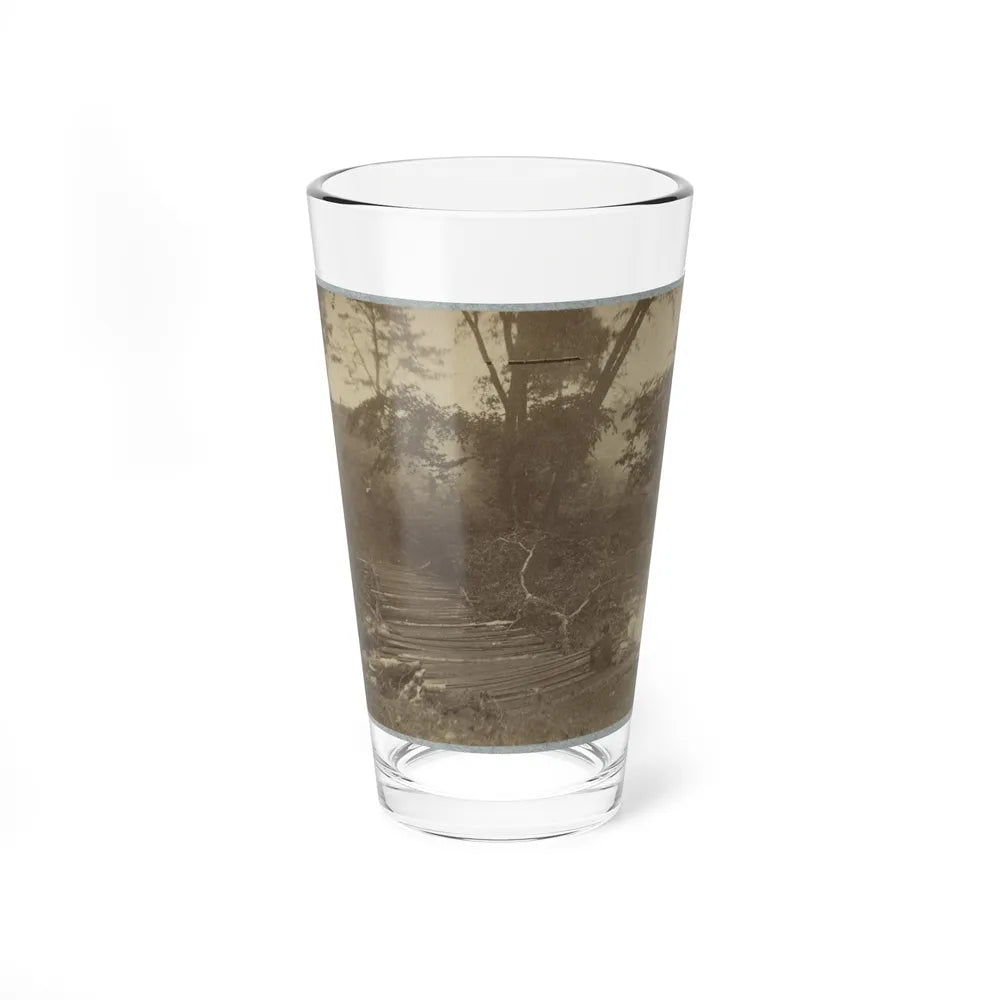 Pontoon Bridge (U.S. Civil War) Pint Glass 16oz-16oz-Go Mug Yourself