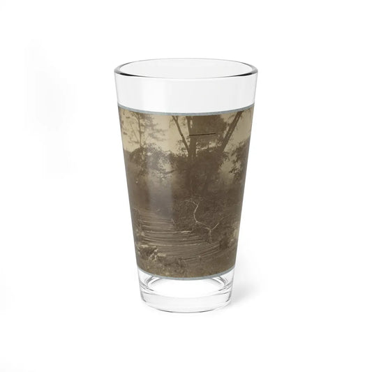 Pontoon Bridge (U.S. Civil War) Pint Glass 16oz-16oz-Go Mug Yourself