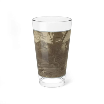 Pontoon Bridge (U.S. Civil War) Pint Glass 16oz 16oz - Go Mug Yourself