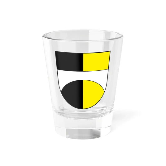 Pontresina wappen (Switzerland) (Coat of Arms) Shot Glass 1.5oz 1.5oz - Go Mug Yourself