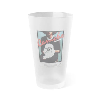 POODLE 1979 Movie Poster - Frosted Pint Glass 16oz 16oz Frosted - Go Mug Yourself