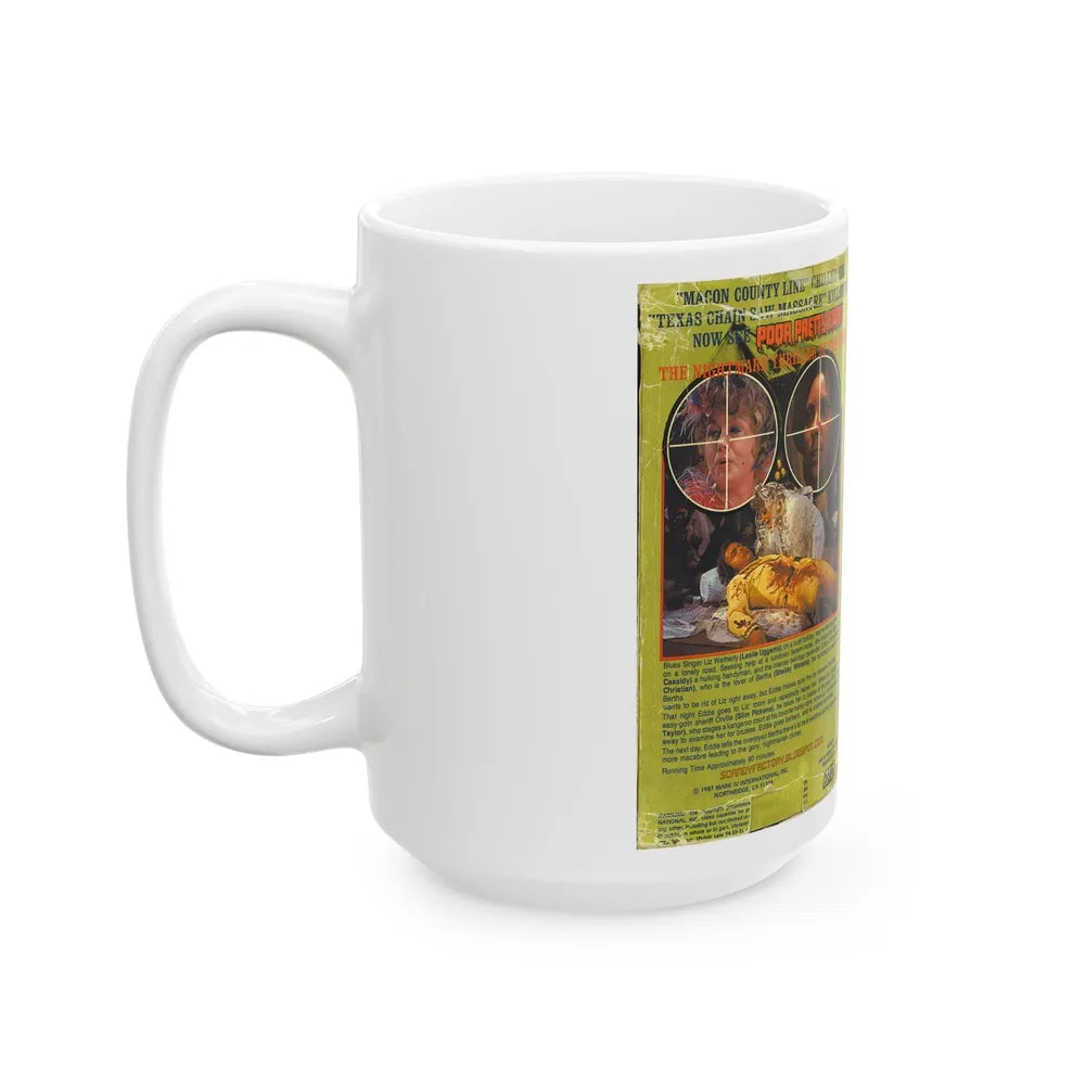 POOR PRETTY EDDIE (VHS COVER) - White Coffee Mug-Go Mug Yourself