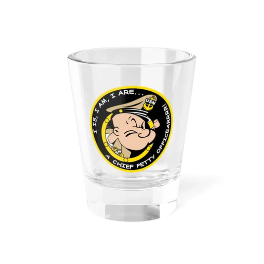 Popeye CPO (U.S. Navy) Shot Glass 1.5oz 1.5oz - Go Mug Yourself