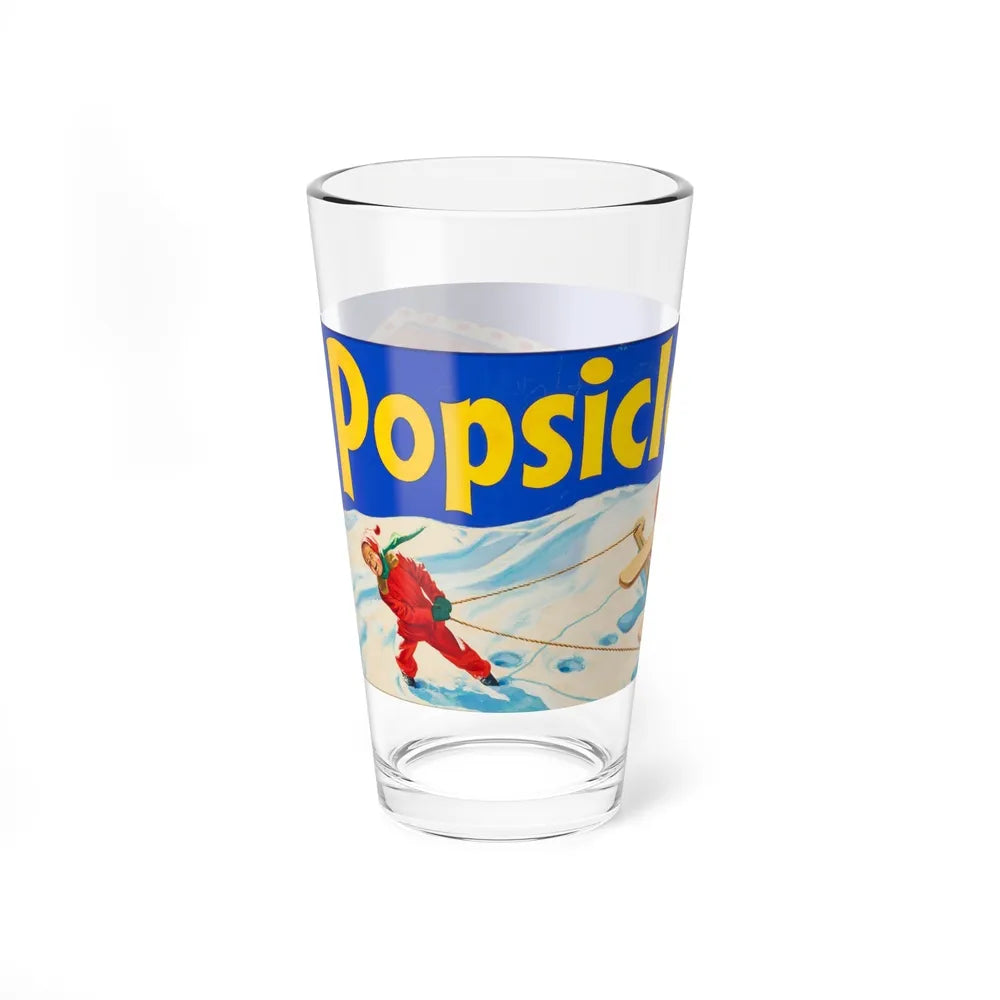 Popsicle ad illustration (Magazine Illustration) Pint Glass 16oz-Go Mug Yourself